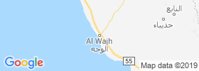 Al Wajh map
